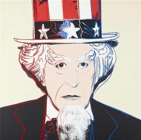 Uncle Sam - Print by Andy Warhol