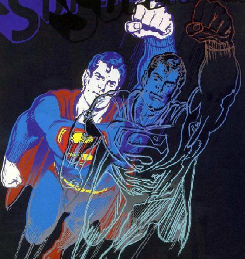 Superman - Print by Andy Warhol
