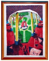 Views of Hotel Well III, from The Moving Focus Series