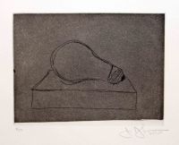 Light Bulb, 1st Etchings, 2nd State