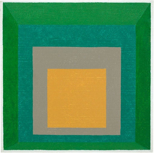 Josef Albers Abstract Painting - Variation on Homage to the Square