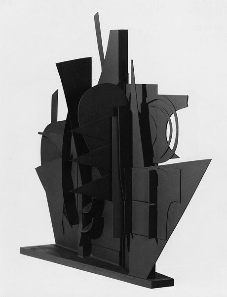 Maquette for Night Wall VI - Sculpture by Louise Nevelson
