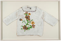 Untitled (White Sweater with Flowers)