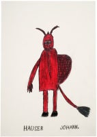Untitled, (Hauser work Nr. 463. Small devil w. backpack, tail)