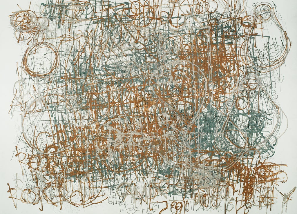 Untitled, (Large Works) - Painting by Dan Miller