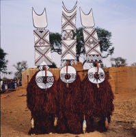 Bwa Plank Masks, Yenou Village, Burkina Faso 2006