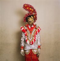 Fancy Dress with Rubber Mask, Tumus Masquerade Group, Winneba, Ghana 2009