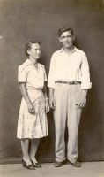 Essie Watters West Sutterfield and her brother William Lloyd Watters