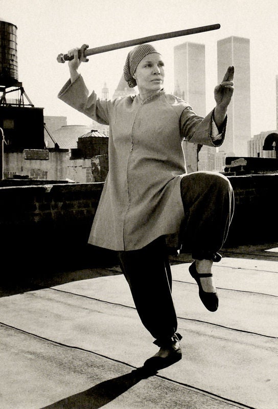 Cynthia MacAdams Black and White Photograph - Maggie Newman, Tai Chi