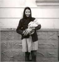 Caitlin Vawter, Age 19 and Baby, Shrader Street