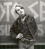 Zig Zag John JC Maynard in front of Drugstore Wall, Ashbury Street