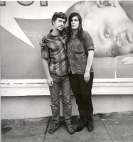 Couple in front of Gerber Ad