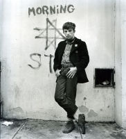 Russell in Front of Morning Star Graffiti