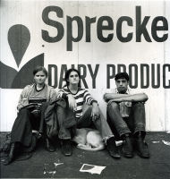 Three In Front of Spreckles Billboard