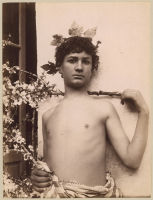 Youth, Taormina, Sicily, c. 1890 Printing-out paper, printed c. 1890