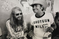 Leon Russell and Willie Nelson, Dripping Springs Festival, TX 1973