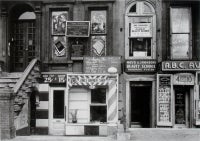 Facades (Jones Barber Shop), Harlem, 1938