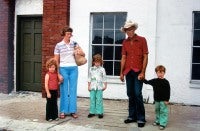 Ybor City, Florida (Mother with Brown Paper Bag), 1983