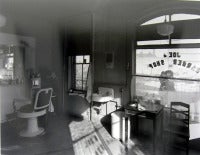 Joe's Barber Shop, Patterson, New Jersey, 1970