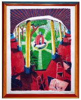 Views of Hotel Well III, from The Moving Focus Series