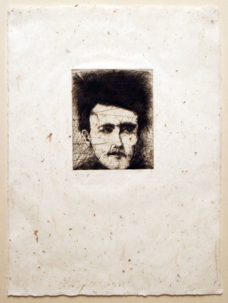 Rimbaud, Alchemy on Japanese Paper - Print by Jim Dine