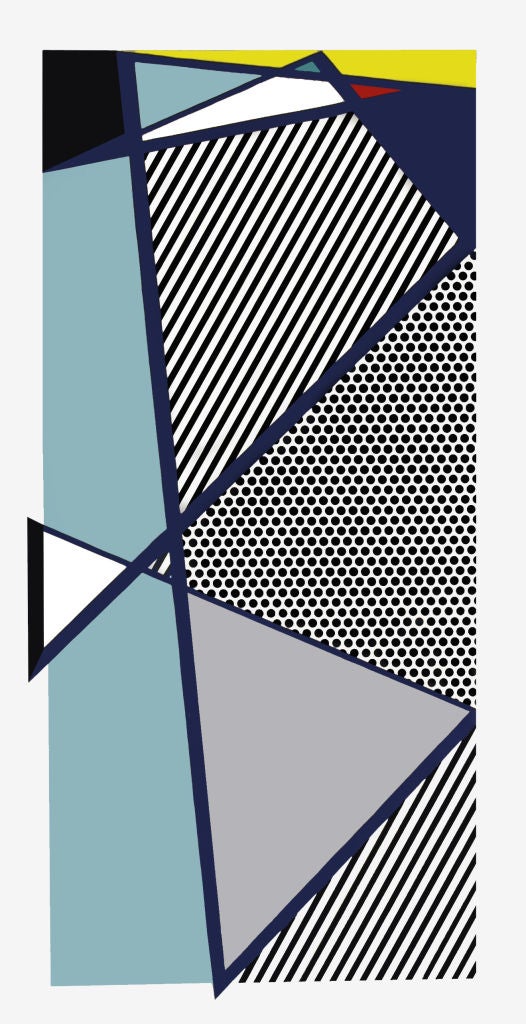roy lichtenstein imperfect print for bam