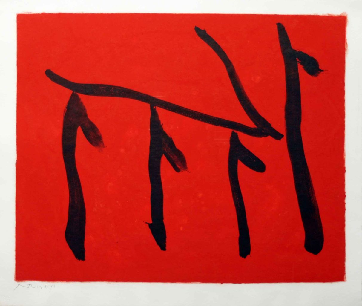 Rite of Passage II - Print by Robert Motherwell