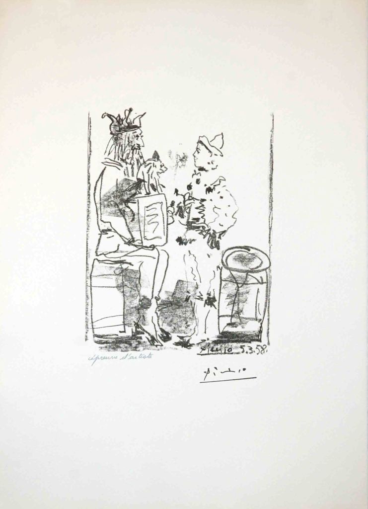Les Saltimbanques, Cannes - Print by Pablo Picasso