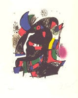 Untitled from Joan Miro Lithographs IV
