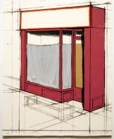 Pink Store Front, Project, from Marginalia: Hommage to Shimizu