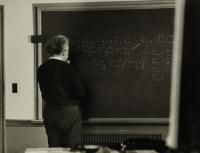 Einstein at Work, 1942