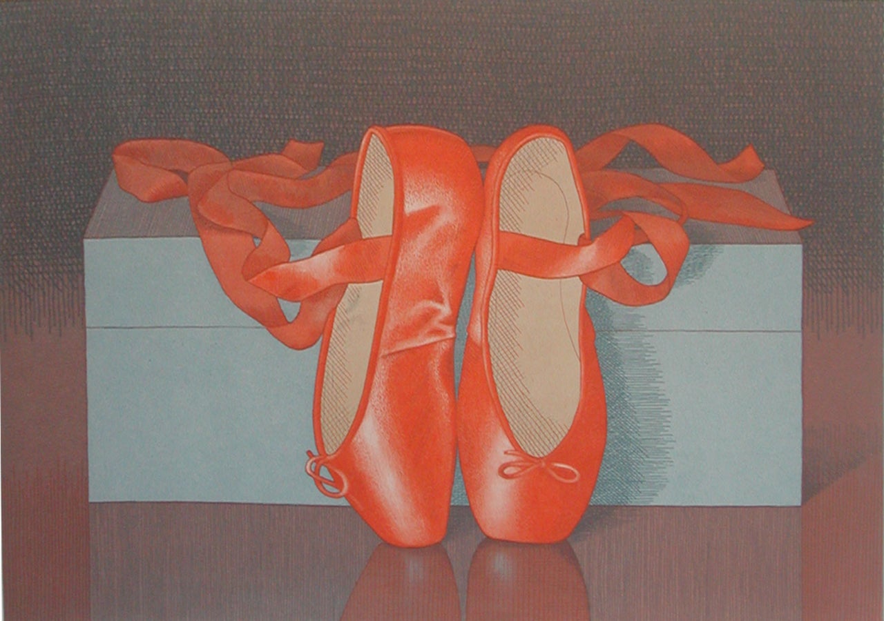 Toe Shoes - Print by Mark Adams