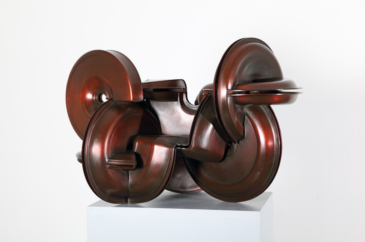 Abstract Sculpture Anthony (Tony) Cragg - Thinking in Circles (Penser en cercles)