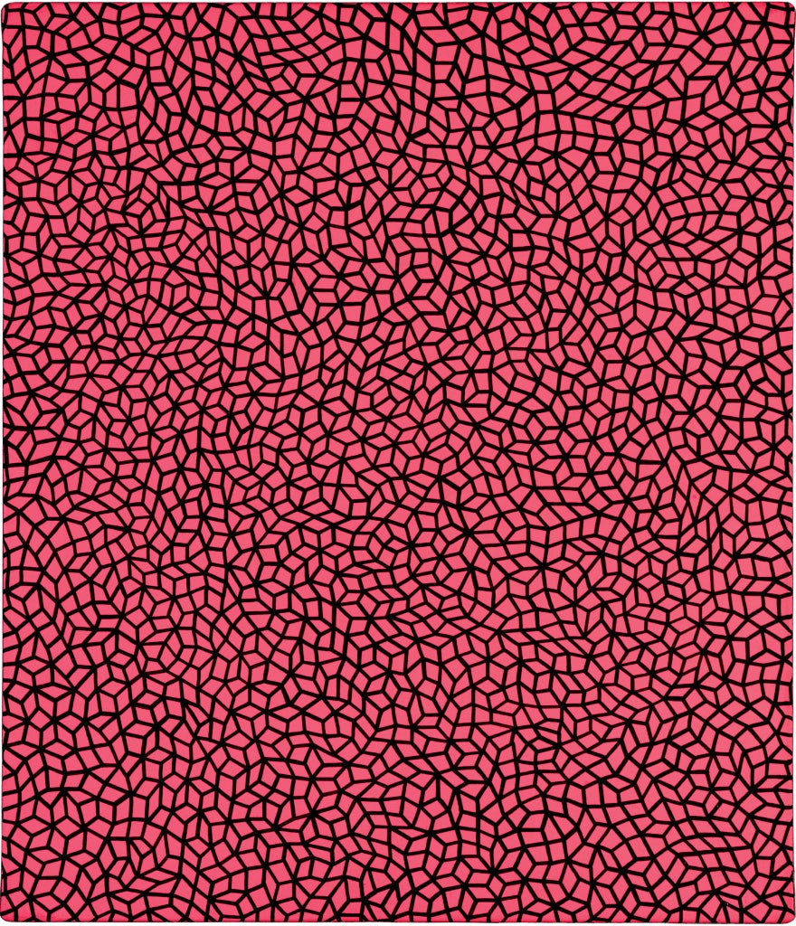 Infinity-Nets (Pink) - Painting by Yayoi Kusama