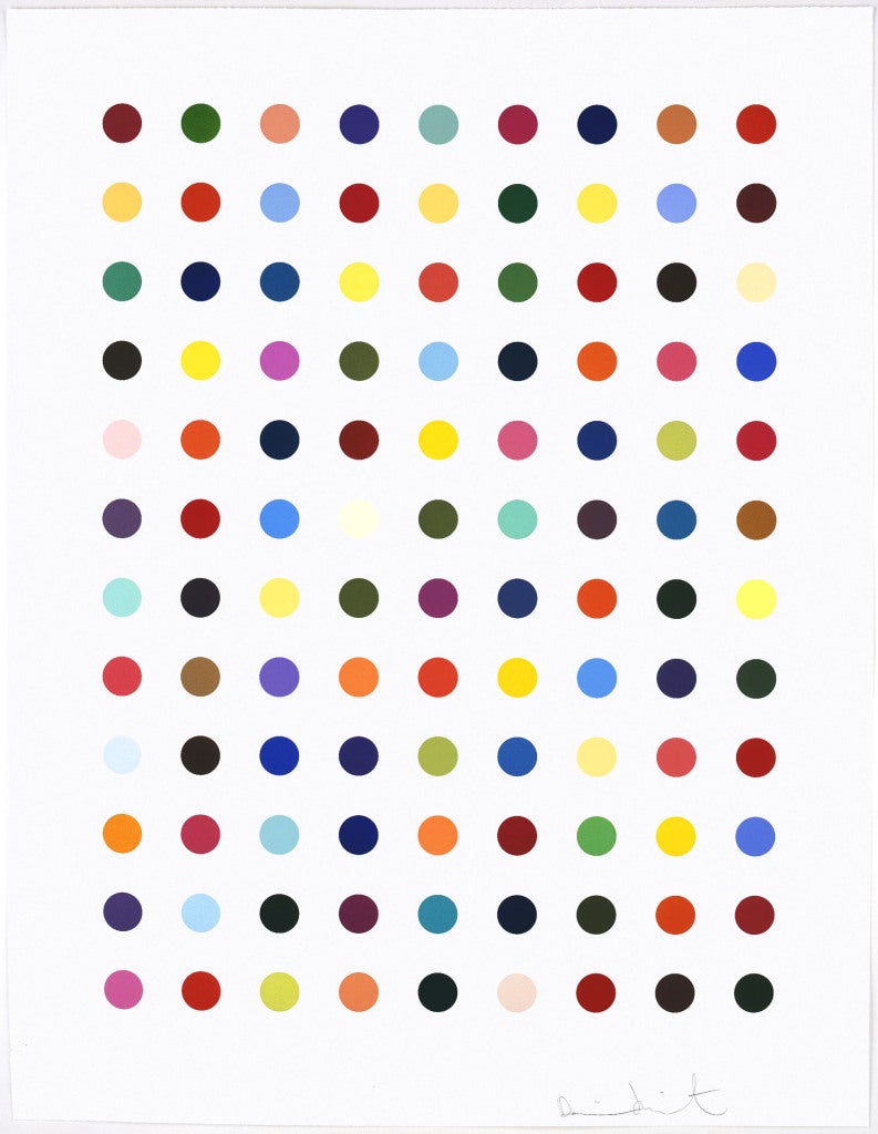 Damien Hirst Abstract Painting - Flumequine