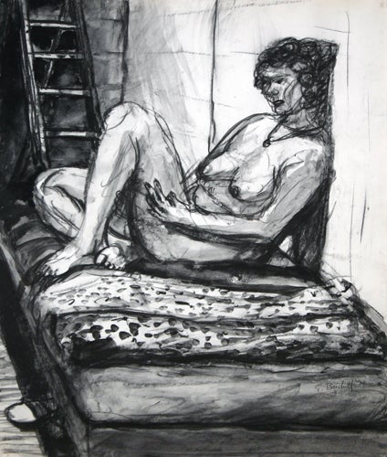 Elmer Nelson Bischoff Nude - Untitled