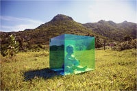 Untitled (Baby in Box, St. Barts) from the COLORSHAPE Series