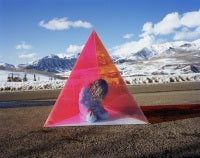 Untitled (Telluride Triangle) from the COLORSHAPE Series