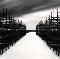 Fish Drying Racks Wakkanai, Hokkaido, Japan. 2004