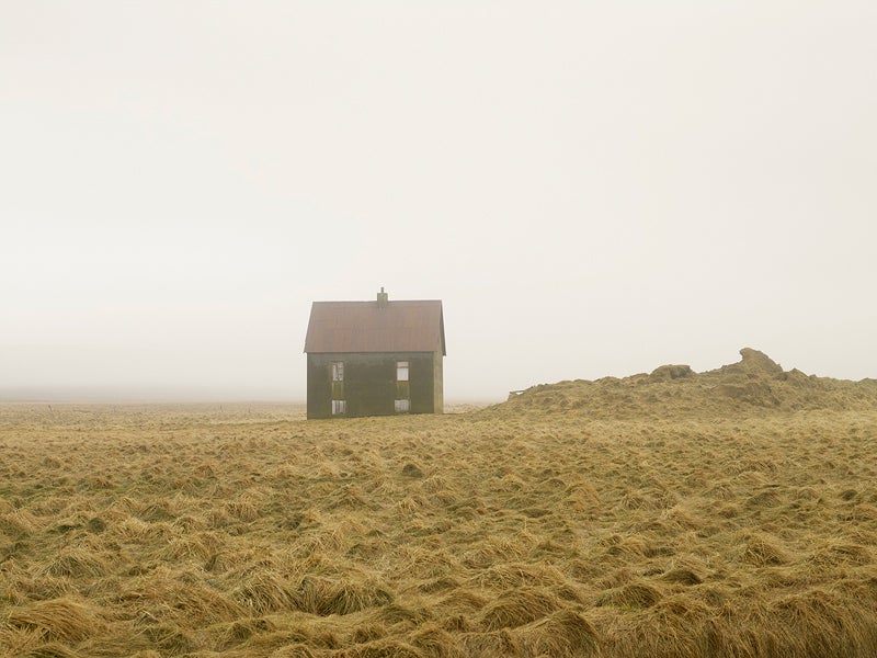 Josef Hoflehner Landscape Photograph - Secluded (Iceland, 2006)