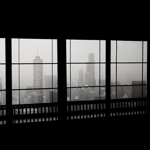 Josef Hoflehner Black and White Photograph - 99th Floor - Chicago, IL, 2013