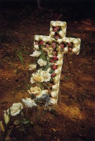 Grave with Egg Carton Cross, Hale County, Alabama, 1975