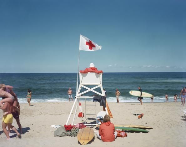Joel Meyerowitz Color Photograph - Ballston Beach, Truro, 1976