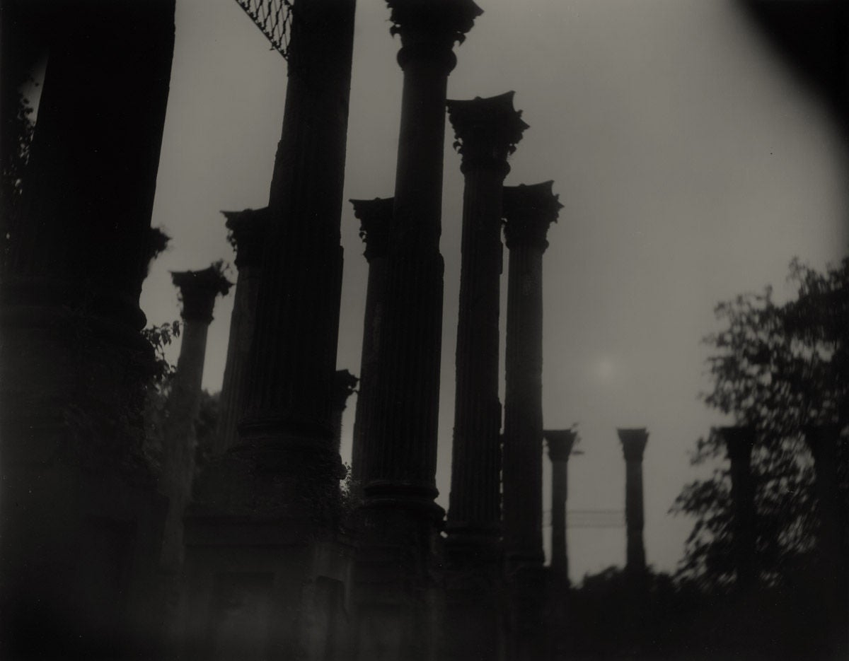 Sally Mann Black and White Photograph - Windsor by Moonlight, 1998