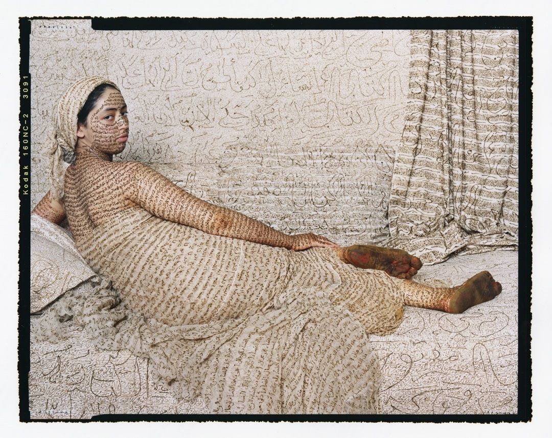Lalla Essaydi Figurative Photograph - Les Femmes Du Maroc: La Grande Odalisque, 2008
