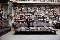 Karl Lagerfield in His Library, 2009