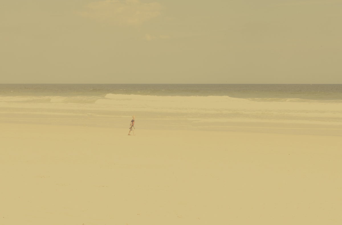Jack Spencer Landscape Photograph - Beach Child, St. Augustine, FL, 2009