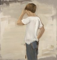 Boy with White T Shirt
