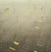 Parking Lot (with Palms)