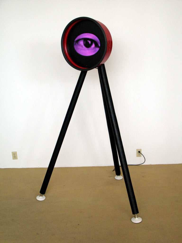 Alan Rath Abstract Sculpture - Monocle V